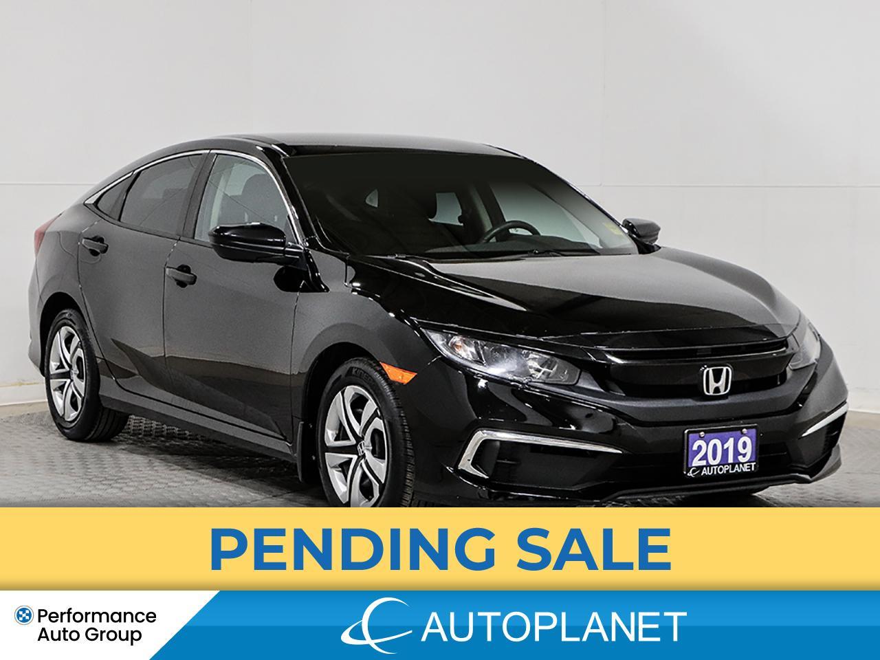 Used 2019 Honda Civic Sedan LX, Back Up Cam, Heated Seats, Apple CarPlay! for sale in Brampton, ON