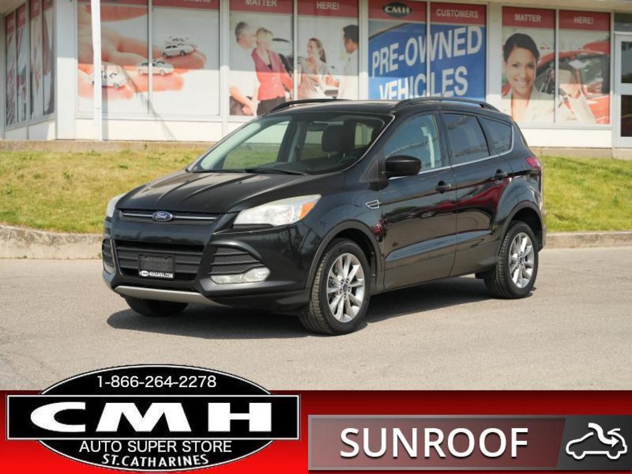 Used 2014 Ford Escape SE  NAV CAM ROOF LEATH HTD-SEATS 17-AL for sale in St. Catharines, ON