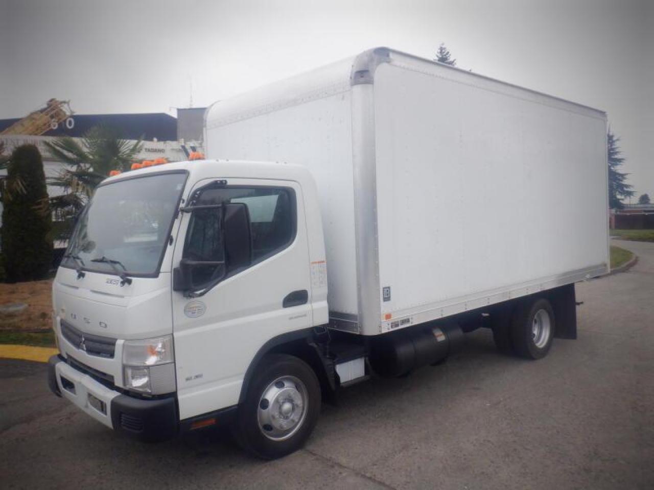 Used 2017 Mitsubishi FUSO FE 14 Foot Cube Van Diesel for sale in Burnaby, BC
