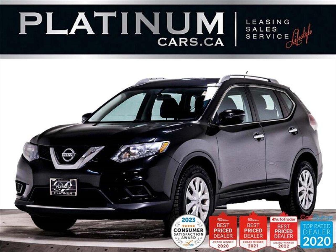 Used 2016 Nissan Rogue S, REAR CAM, DUAL CLIMATE CONTROL, BLUETOOTH for sale in Toronto, ON
