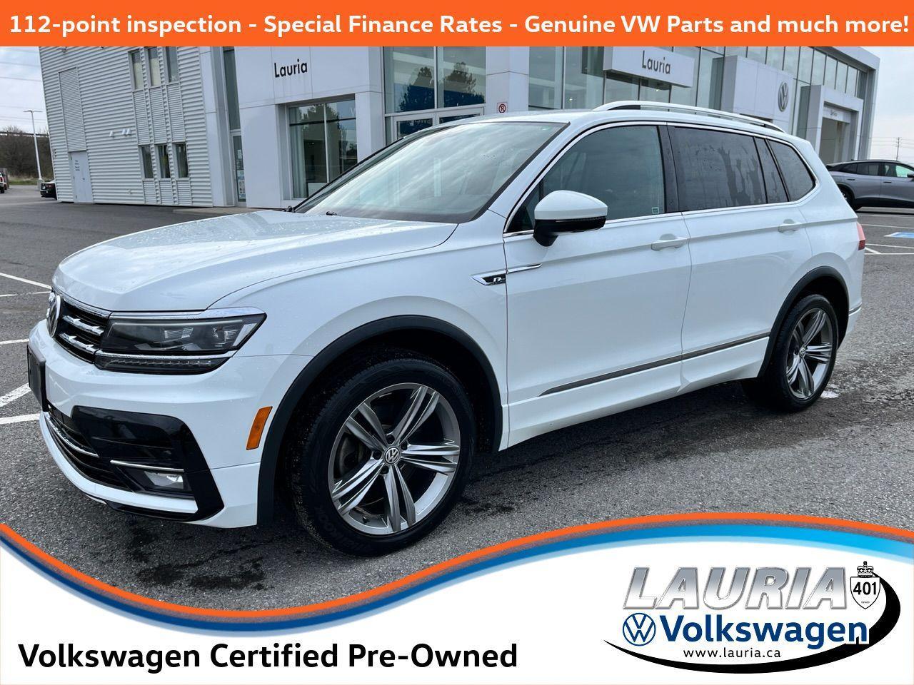 Used 2020 Volkswagen Tiguan 2.0T Highline R-Line 4Motion - LOADED for sale in PORT HOPE, ON