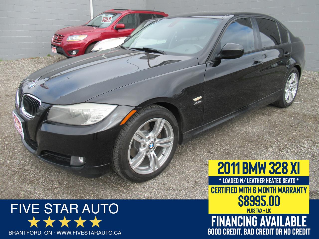 2011 BMW 3 Series 328 XI AWD - Certified w/ 6 Month Warranty