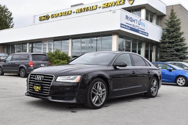 2016 Audi A8 LIKE NEW - LOW KM - MINT CONDITION - CERTIFIED