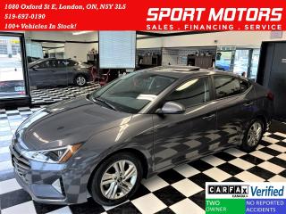 Used 2020 Hyundai Elantra Preferred w/Sun+Safety+New Tires+CLEAN CARFAX for sale in London, ON