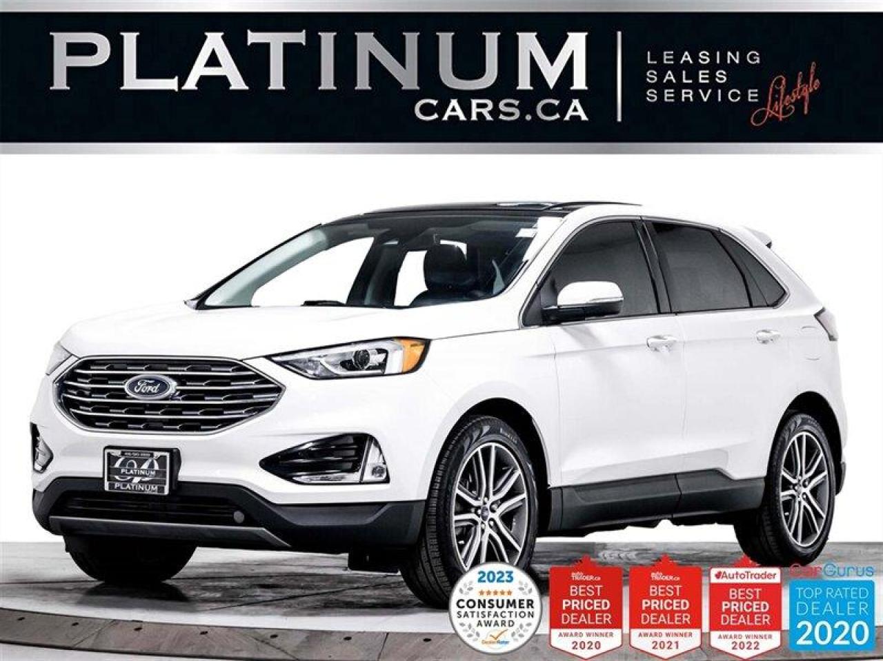 Used 2021 Ford Edge Titanium, AWD, NAV, CAM, HEATED SEATS for sale in Toronto, ON