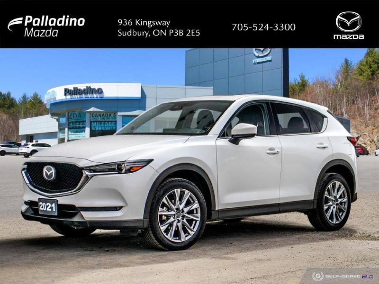 Used 2021 Mazda CX-5 GT   - Head-up Display -  Navigation for sale in Sudbury, ON