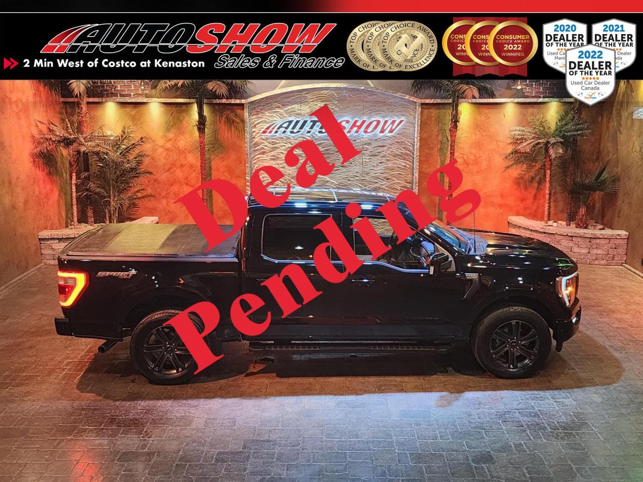 Used 2021 Ford F-150 Lariat Sport Pkg! Pano Roof, Htd & AC Lthr, Tech Pkg!! for sale in Winnipeg, MB