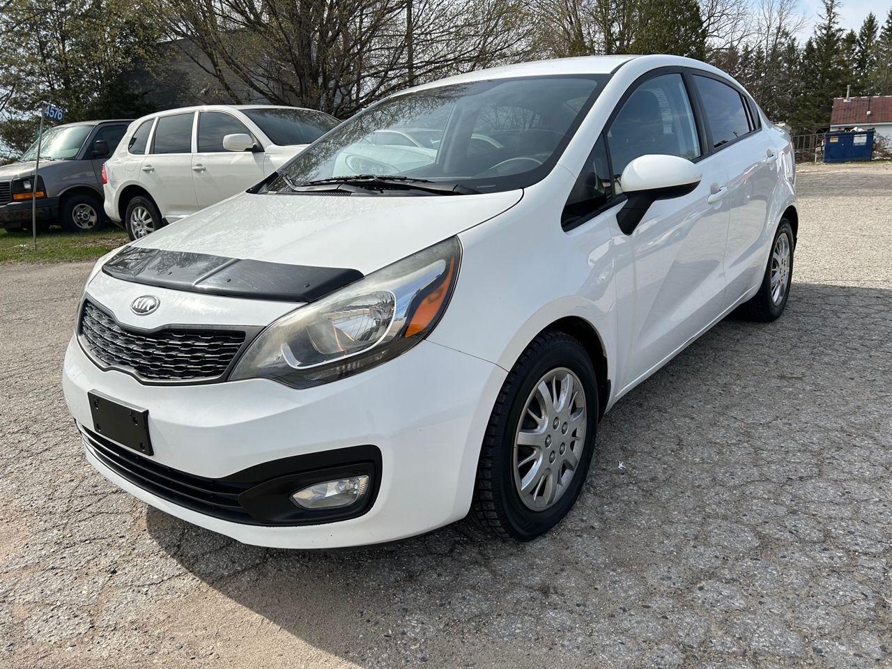 Used 2013 Kia Rio LX+4 CYLINDER*EXC CONDITION*CERTIFIED*1 YEAR WARR for sale in Thorndale, ON