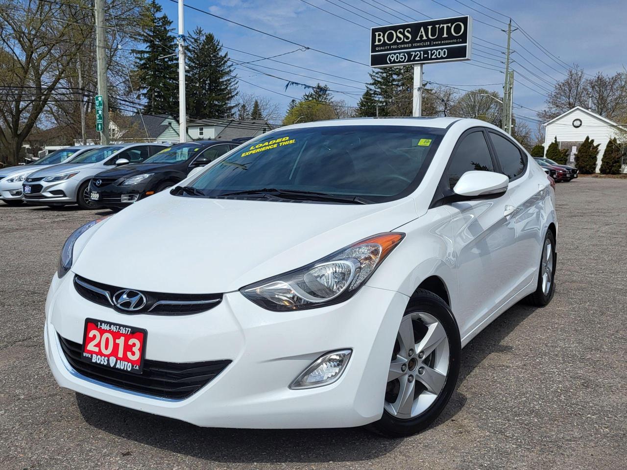 Used 2013 Hyundai Elantra Limited w/ navi for sale in Oshawa, ON