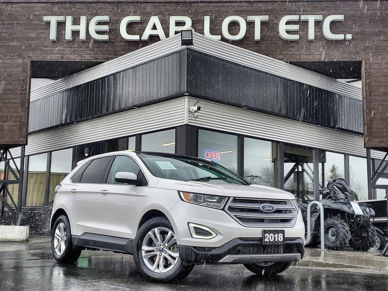 Used 2018 Ford Edge SEL AWD, APPLE CARPLAY/ANDROID AUTO, SIRIUS XM, NAV, BACK UP CAMERA, HEATED SEATS, MOONROOF!! for sale in Sudbury, ON