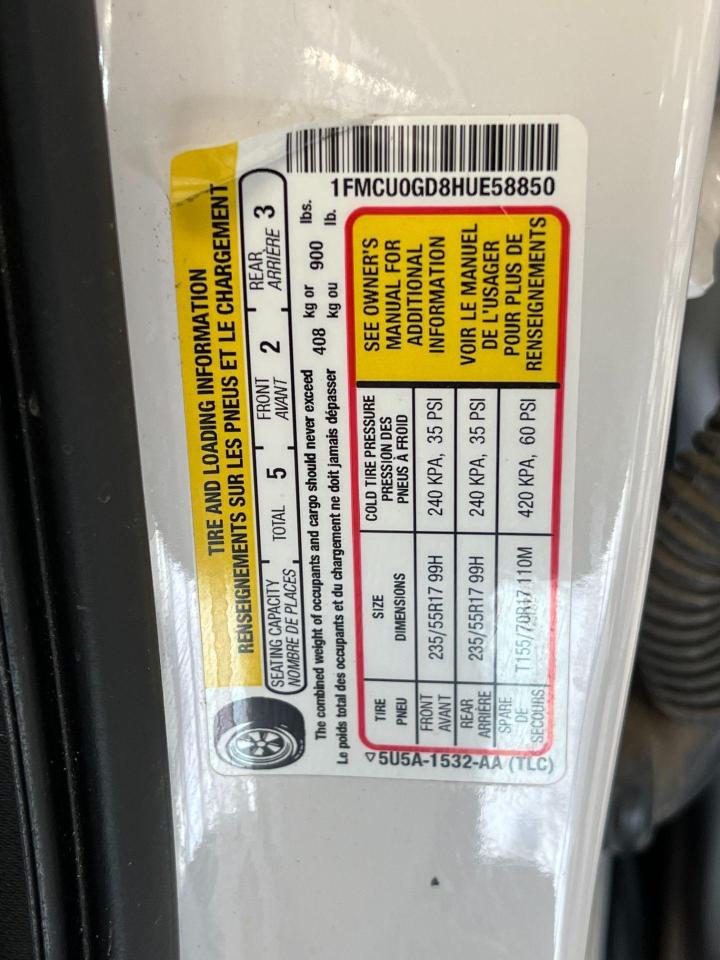 2017 Ford Escape SE+ApplePlay+GPS+Camera+Sensors+CLEAN CARFAX - Photo #41