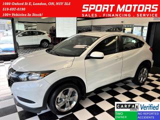 Used 2017 Honda HR-V LX 4WD+New Tires+Camera+Heated Seats+CLEAN CARFAX for sale in London, ON