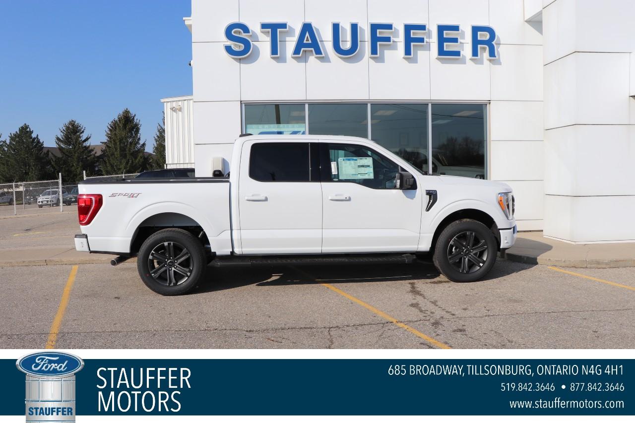 New 2023 Ford F-150 XLT 4WD SUPERCREW 5.5' BOX for sale in Tillsonburg, ON