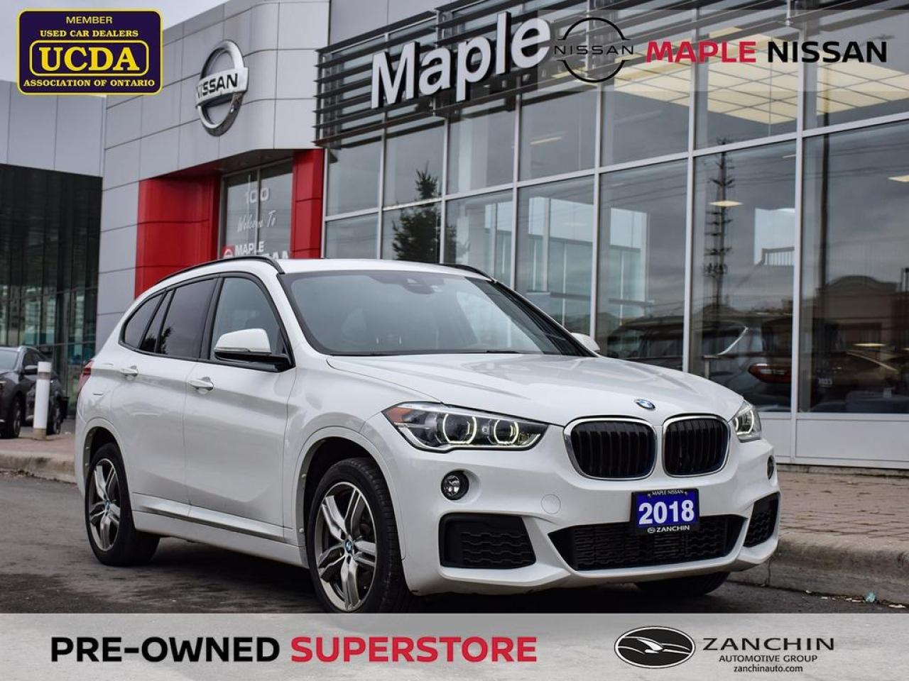 Used 2018 BMW X1 xDrive28i Navi Backup Camera Moonroof Heated Seats for sale in Maple, ON