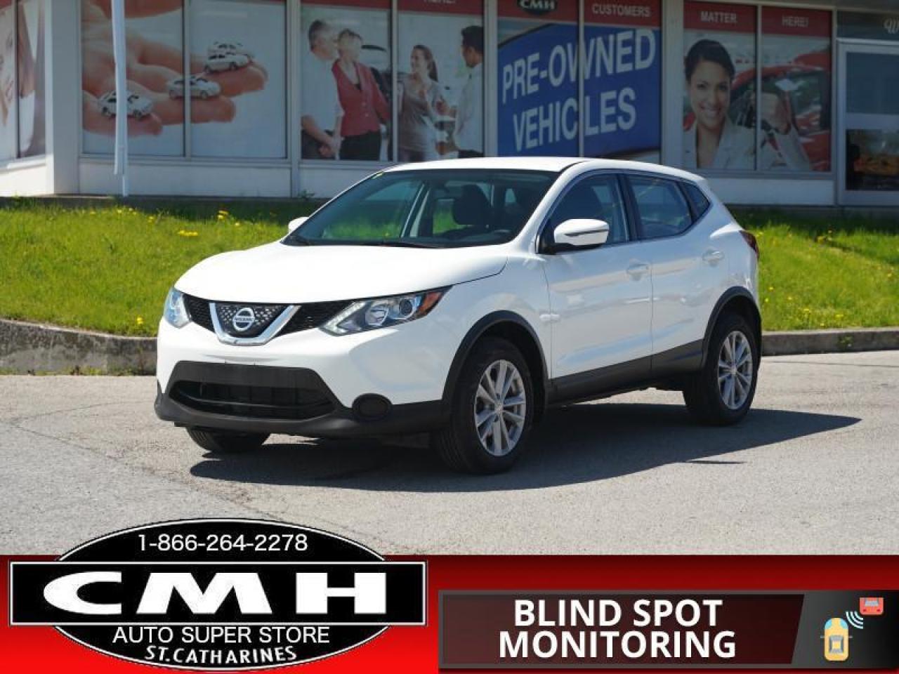 2018 Nissan Qashqai S  CAM BLIND-SPOT HTD-SEATS 17-AL