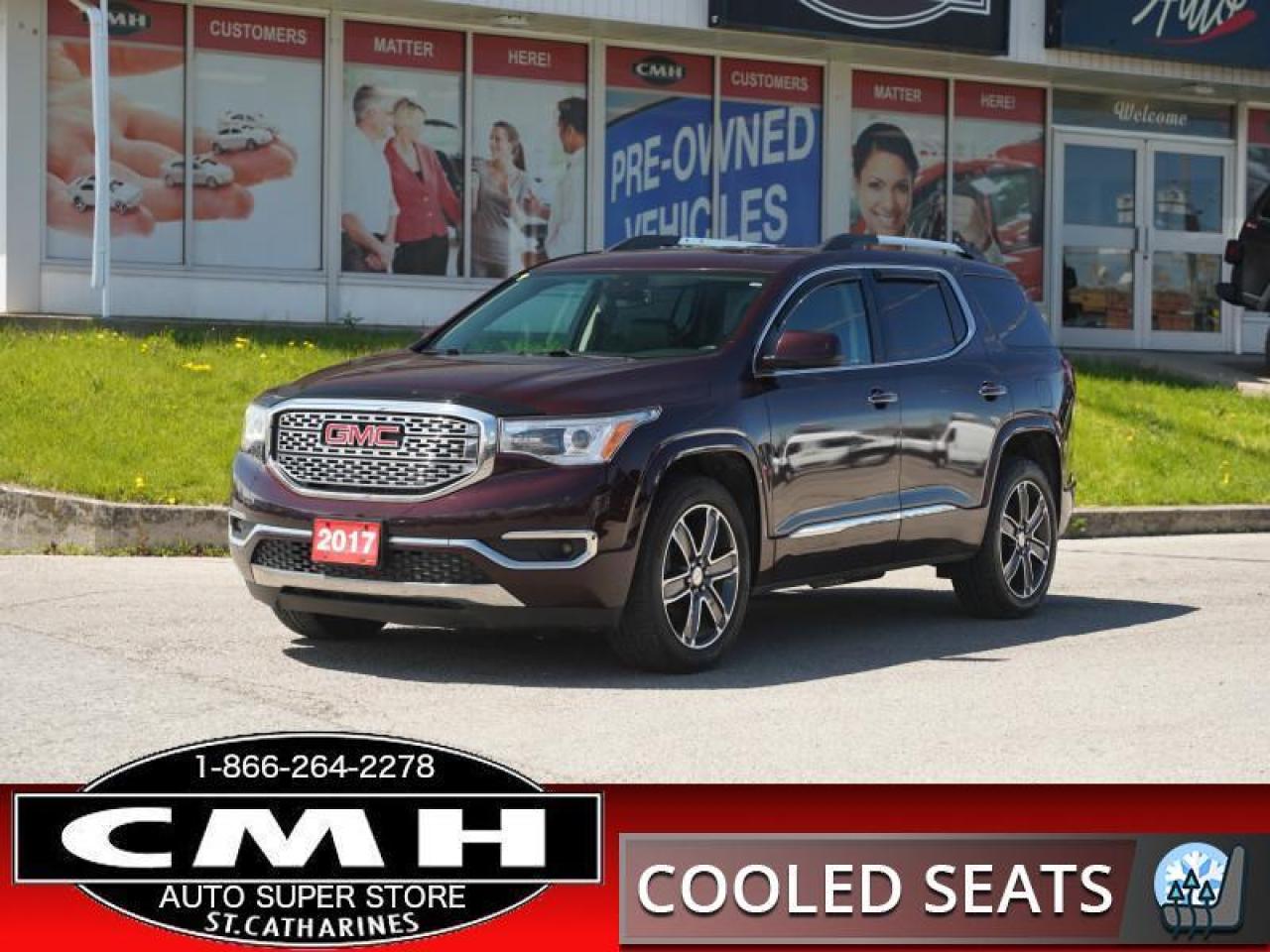 2017 GMC Acadia Denali  NAV ROOF COLD-SEATS P/GATE 20-AL