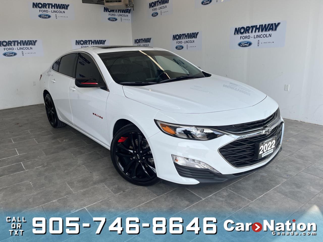 Used 2022 Chevrolet Malibu LT | RED LINE PKG | TOUCHSCREEN | PANO ROOF |TURBO for sale in Brantford, ON