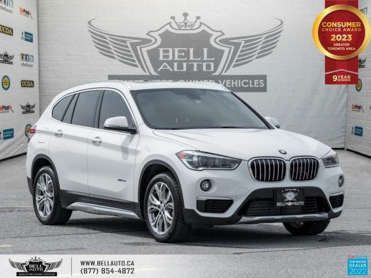 Used 2018 BMW X1 xDrive28i, AWD, Pano, BackUpCam, ParkingSensor, NoAccident, WoodTrim, TurboCharged  for sale in Toronto, ON