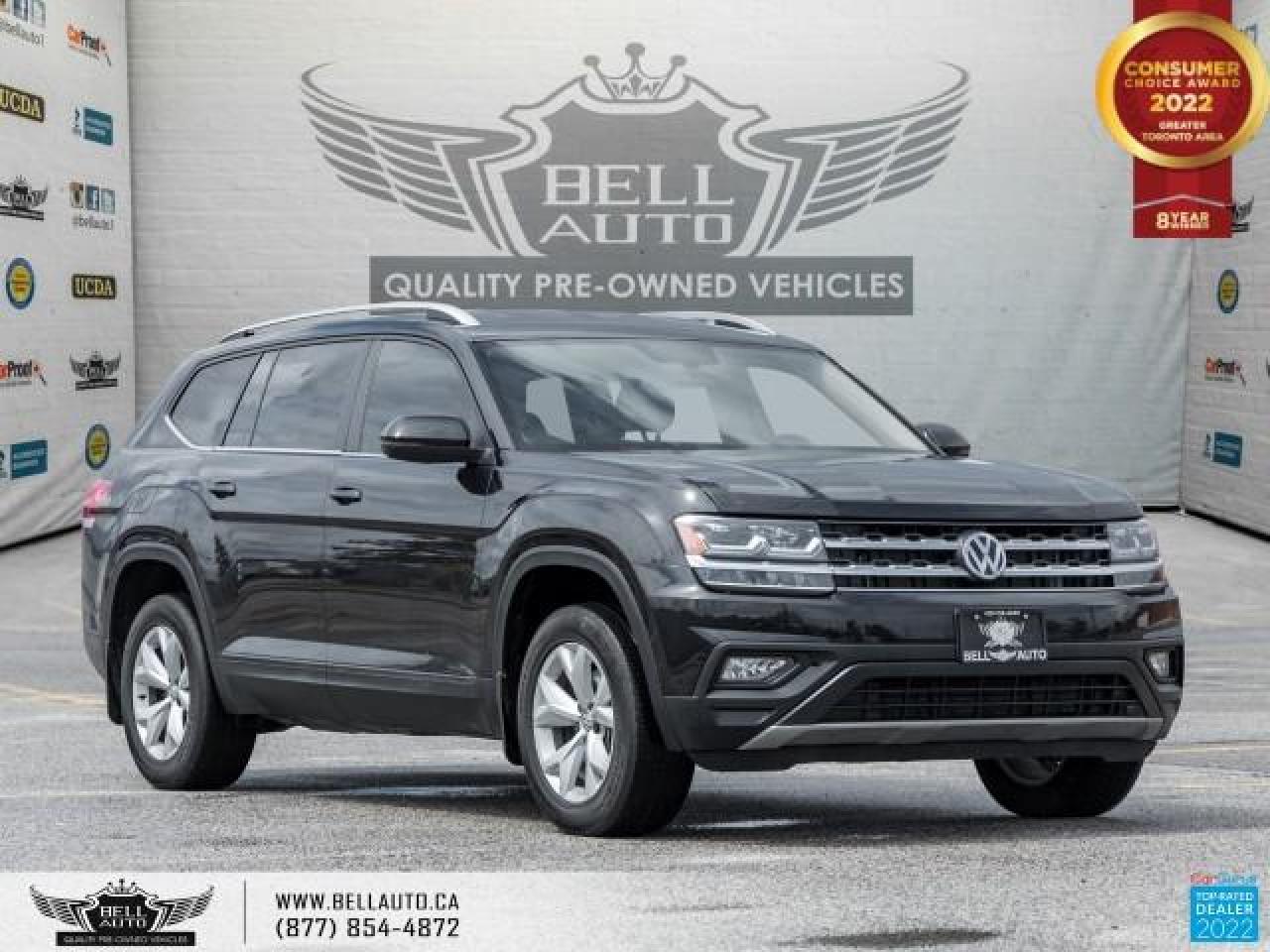 2018 Volkswagen Atlas Comfortline, AWD, BackUpCam, CarPlay, B.spot, 7-Pass, DualShift, LeatherInt Photo30