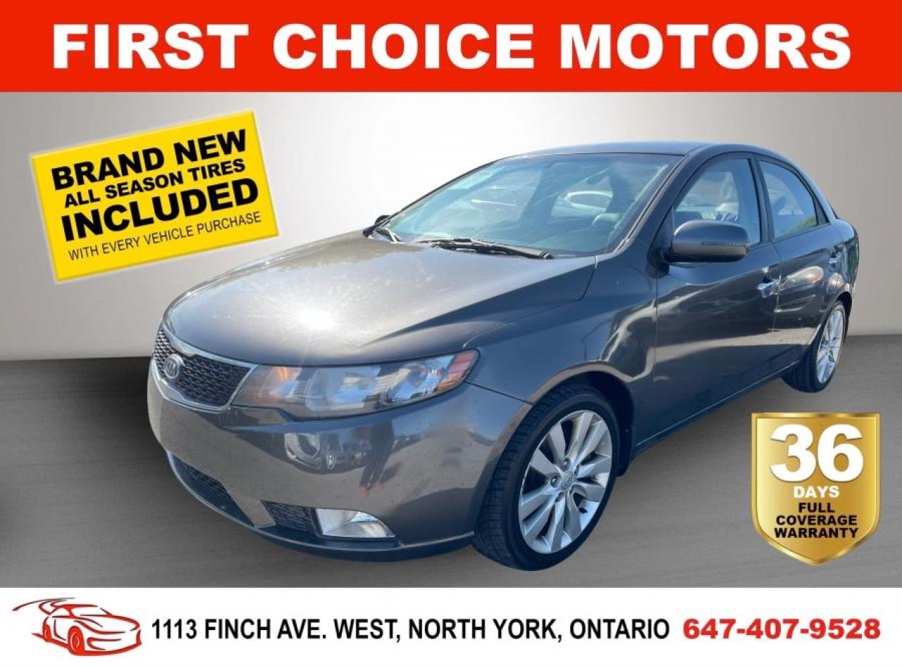 Used 2011 Kia Forte SX ~AUTOMATIC, FULLY CERTIFIED WITH WARRANTY!!!~ for sale in North York, ON
