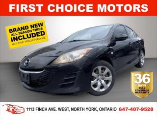 Used 2011 Mazda MAZDA3 GX ~MANUAL, FULLY CERTIFIED WITH WARRANTY!!!~ for sale in North York, ON