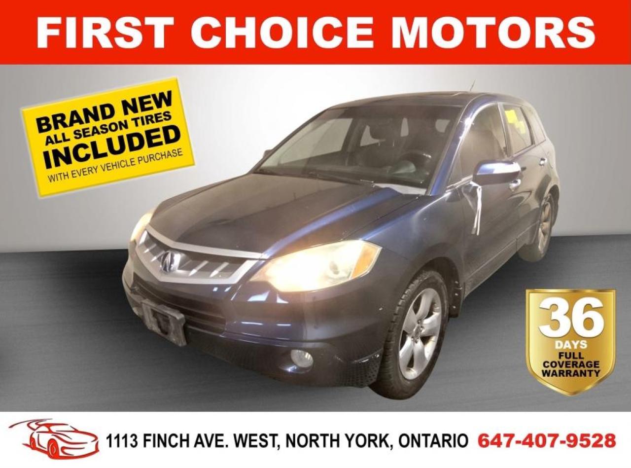 Used 2007 Acura RDX SH-AWD ~AUTOMATIC, FULLY CERTIFIED WITH WARRANTY!! for sale in North York, ON