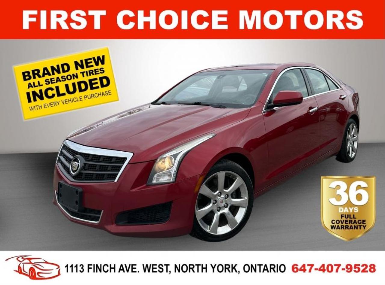 Used 2014 Cadillac ATS AWD ~AUTOMATIC, FULLY CERTIFIED WITH WARRANTY!!!~ for sale in North York, ON