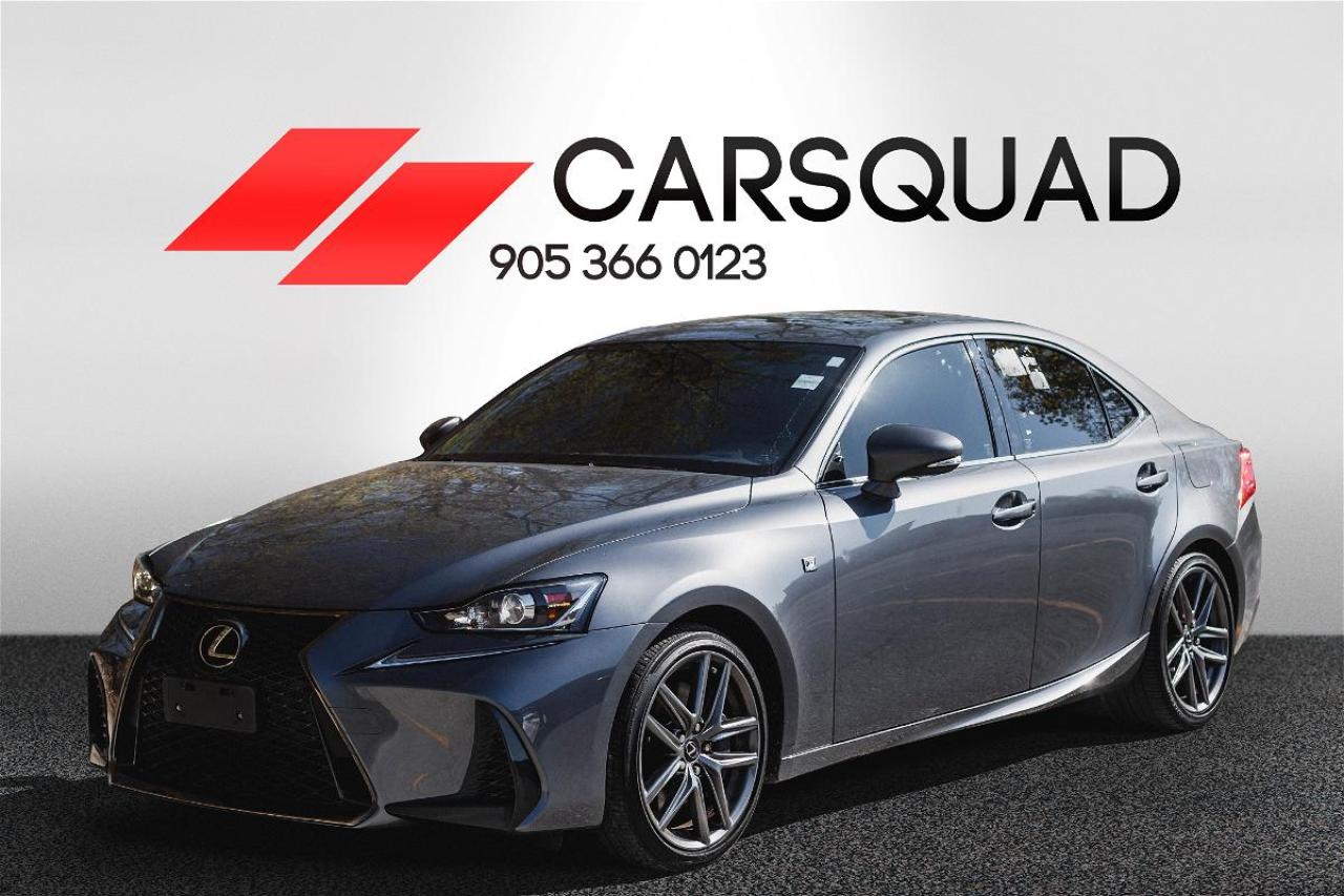 Used 2017 Lexus IS 300 F-Sport | FREE SAFETY | FULLY LOADED | LOW KM for sale in Mississauga, ON