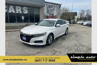 Used 2020 Honda Accord LX for sale in Mississauga, ON