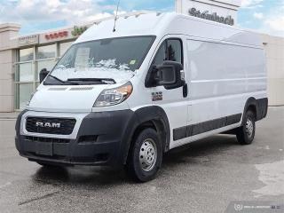 Used 2020 RAM ProMaster 3500 High Roof EXT Backup Cam | Bluetooth for sale in Steinbach, MB