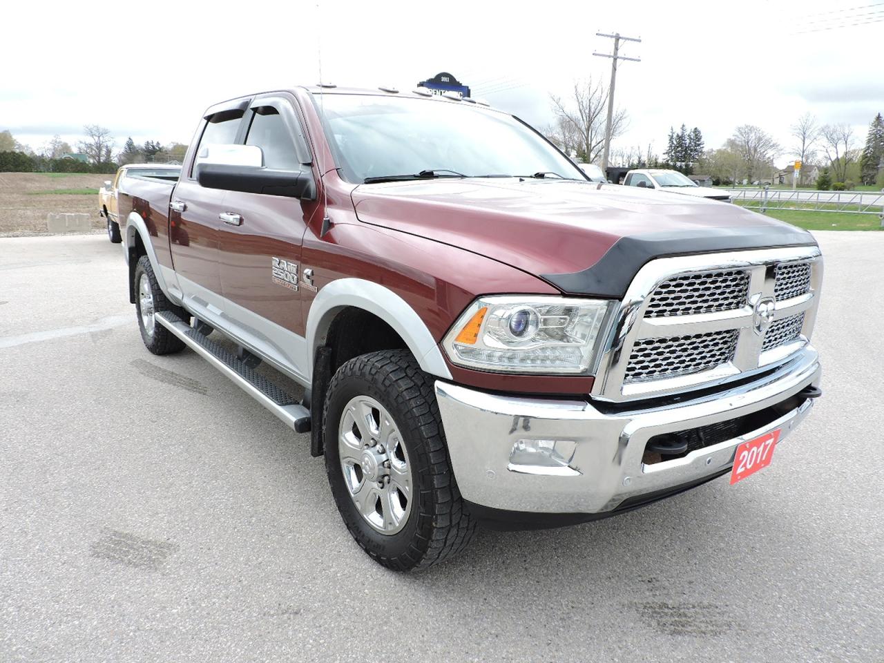 2017 RAM 2500 Laramie Diesel 4X4 Leather Sunroof Only 124000 KMS