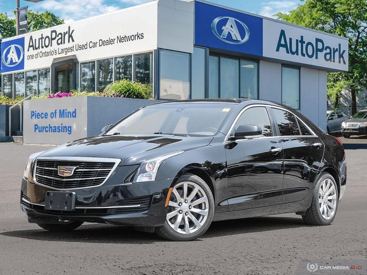 Used 2018 Cadillac ATS 2.0L Turbo Luxury AWD, SUNROOF, NAVIGATION, HEATED SEATS AND STEERING WHEEL for sale in Mississauga, ON