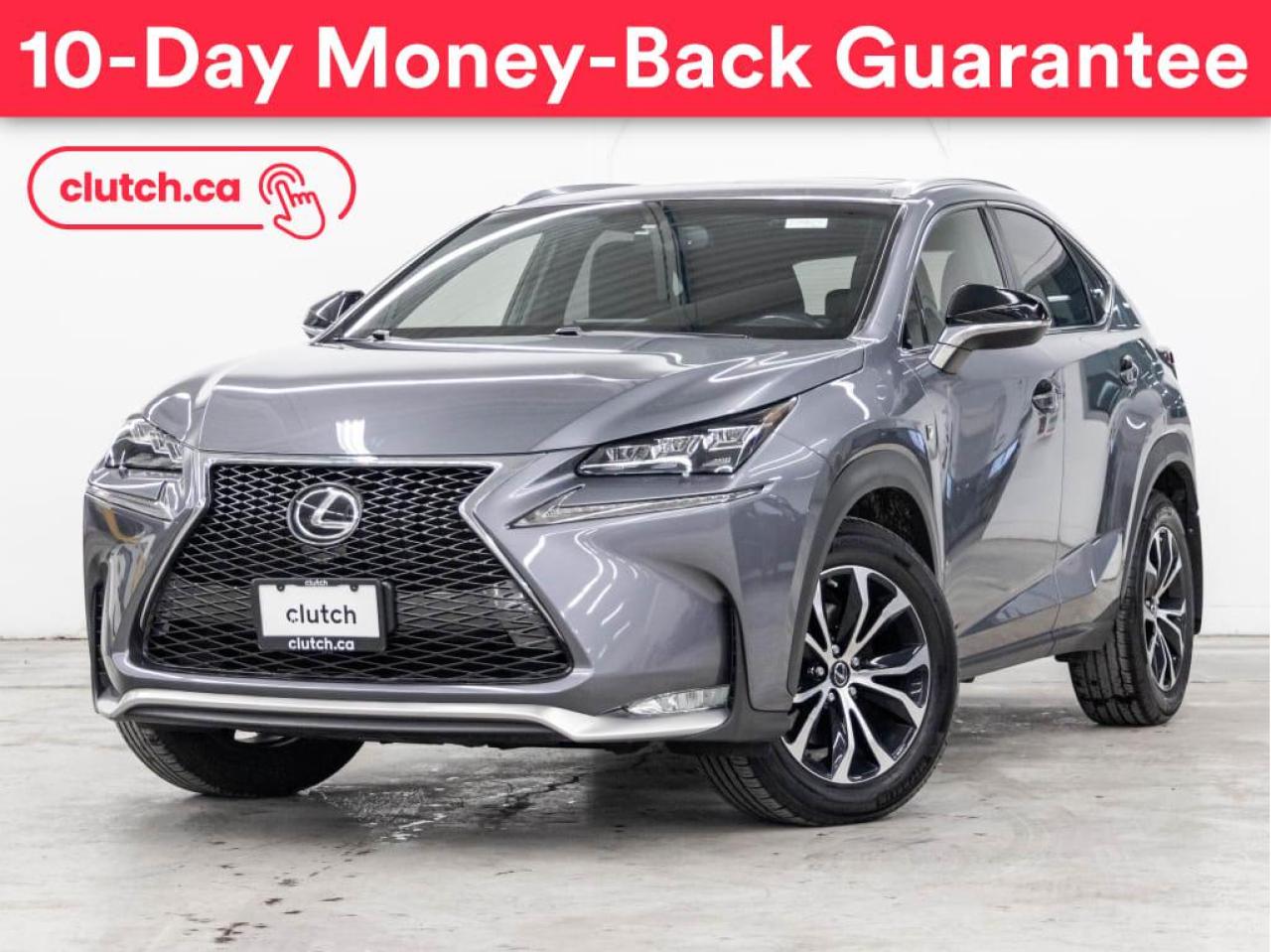 Used 2017 Lexus NX 200t F-Sport Series 1 w/ Moonroof, Heated Seats, Heated Steering Wheel for sale in Toronto, ON