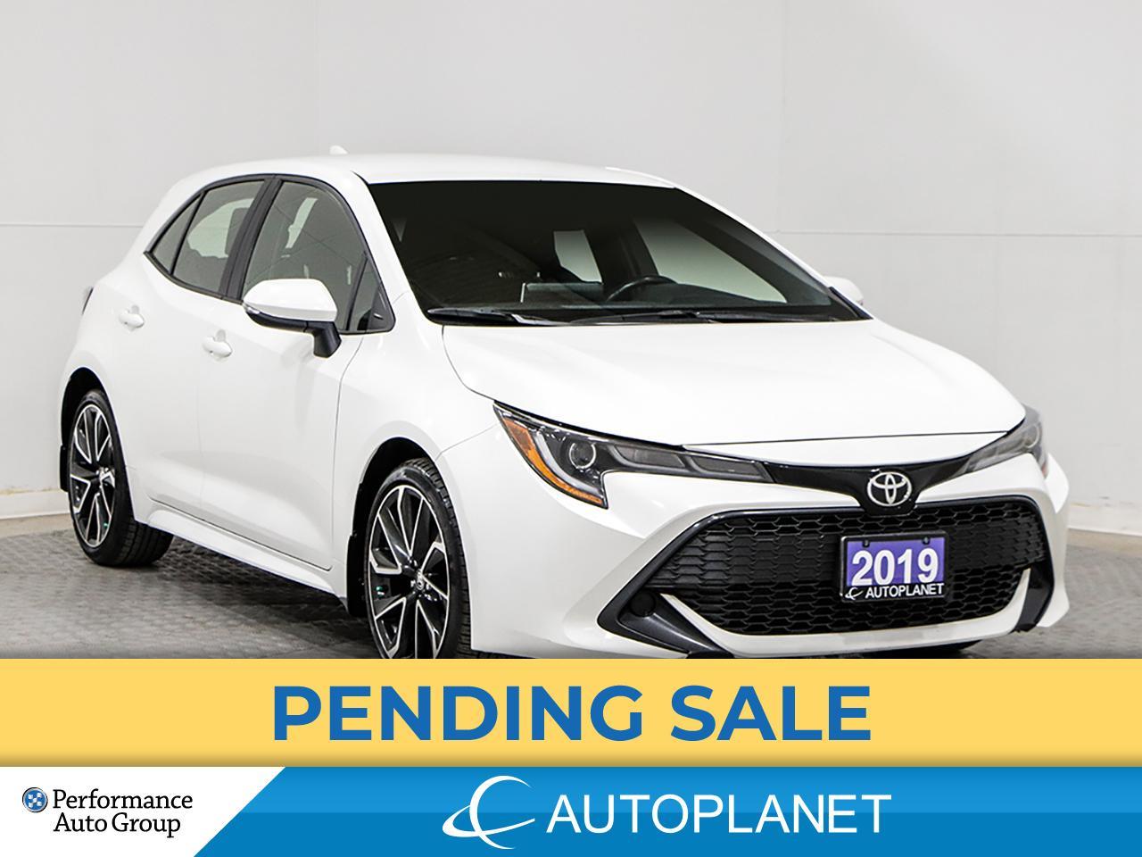 Used 2019 Toyota Corolla Hatchback , Back Up Cam, Heated Seats, Clean Carfax! for sale in Brampton, ON