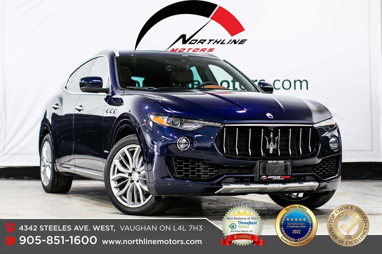 Used 2018 Maserati Levante GranLusso 3.0L/ PANO/ 360 CAM/CARPLAY/345 HP/ NAV for sale in Vaughan, ON