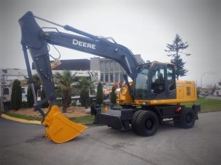 Used 2014 John Deere 190D W Mobile Excavator for sale in Burnaby, BC