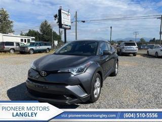 <b>Low Mileage, Heated Seats,  Rear View Camera,  Bluetooth,  Aluminum Wheels,  Air Conditioning!</b><br> <br> At Pioneer Motors Langley, our team of professionals will guide you to make the right choice for your future vehicle. You will be advised as to the choice of the right vehicle and the best suitable financing for your needs. <br> <br> Compare at $29570 - Pioneer value price is just $28990! <br> <br>   The Toyota C-HR is designed to be different and stand out from the crowd. This  2018 Toyota C-HR is for sale today in Langley. <br> <br>The C-HR is unlike anything Toyota has ever created. Youll feel the difference with premium features and intuitive technology that are designed to keep you comfortable and connected. It is a blast to drive, with the perfect blend of responsiveness and control that will make every drive memorable. With a spacious interior for all your passengers and gear, and state-of-the-art safety features that come standard, were confident youll agree that theres nothing quite like this amazing SUV. This low mileage  SUV has just 13,070 kms. Its  nice in colour  and is completely accident free based on the <a href=https://vhr.carfax.ca/?id=m0cFVzBmRZ7t5rZochic+YwQ5+0lTSY+ target=_blank>CARFAX Report</a> . It has a cvt transmission and is powered by a  144HP 2.0L 4 Cylinder Engine.  It may have some remaining factory warranty, please check with dealer for details. <br> <br> Our C-HRs trim level is XLE. Unique styling isnt the only thing this C-HR has to offer. It also comes well appointed with a 7-inch touchscreen radio, Bluetooth, 6-speaker audio, a backup camera, dual-zone automatic climate control, heated front seats, a rear spoiler, aluminum alloy wheels, and Toyota Safety Sense which includes technology like a pre-collision system, lane departure alert, dynamic radar cruise control, and more. This vehicle has been upgraded with the following features: Heated Seats,  Rear View Camera,  Bluetooth,  Aluminum Wheels,  Air Conditioning,  Cruise Control. <br> <br>To apply right now for financing use this link : <a href=https://www.pioneermotorslangley.com/finance/ target=_blank>https://www.pioneermotorslangley.com/finance/</a><br><br> <br/><br> Buy this vehicle now for the lowest bi-weekly payment of <b>$215.03</b> with $0 down for 84 months @ 7.99% APR O.A.C. ( Plus applicable taxes -  Plus applicable fees   / Total Obligation of $40130  ).  See dealer for details. <br> <br>Let us make your visit to our dealership as pleasant and rewarding as it can be. All pricing is plus $995 Documentation fee and applicable taxes. o~o