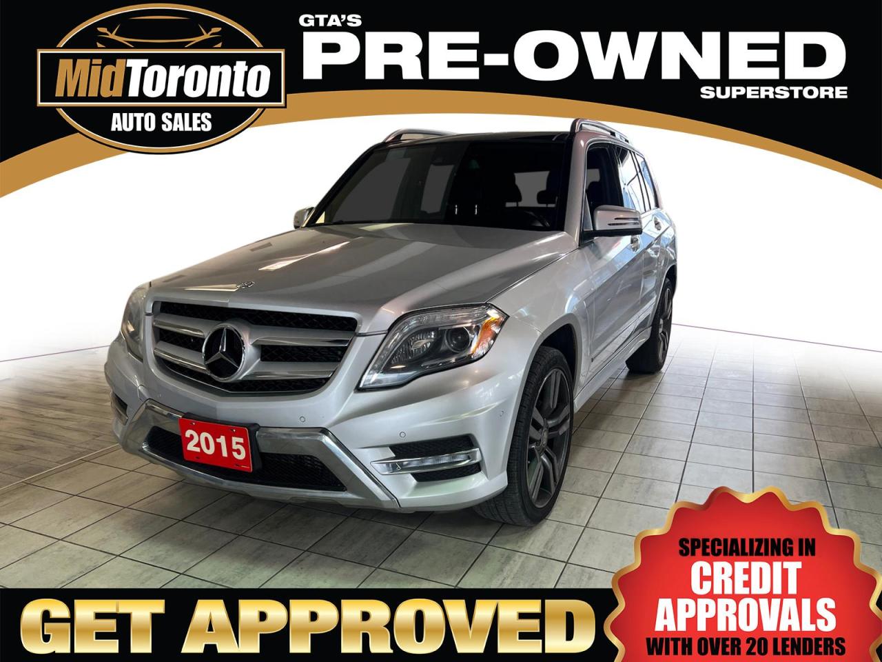 Used 2015 Mercedes-Benz GLK 250 Diesel - BlueTEC - 4MATIC - Leather - Navigation - Power Panoramic Sun Roof - No Accidents for sale in North York, ON