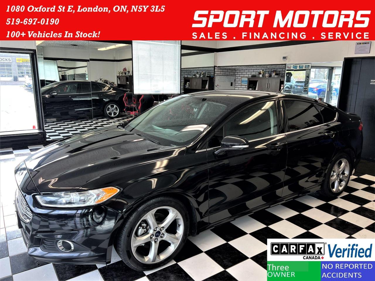 Used 2016 Ford Fusion SE+Camera+Heated Seats+Remote Start+CLEAN CARFAX for sale in London, ON