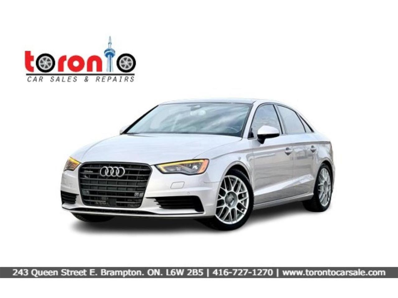 Used 2015 Audi A3 QUATTRO 2.0T TECHNIK | NAVI | SUNROOF | ACC/LANE for sale in Brampton, ON