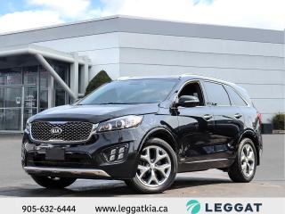 Used 2018 Kia Sorento 2.0L SX SX TURBO | NO ACCIDENT | LEATHER | SUNROOF | ASNDROID AUTO APPLE CARPLAY | HTD SEATS | NAV for sale in Burlington, ON