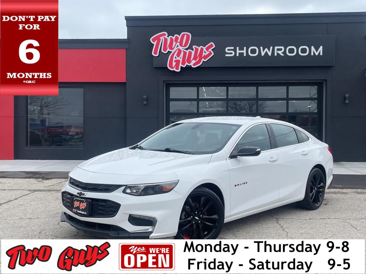 Used 2018 Chevrolet Malibu LT RedLine | Htd Leather | Bose | CarPlay | for sale in St Catharines, ON
