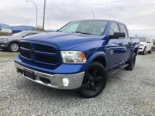 Bluetooth,  SiriusXM,  Fog Lamps,  Aluminum Wheels,  Air Conditioning!
  Hurry on this one! Marked down from $24578 - you save $990.   Reliable, dependable, and innovative, this Ram 1500 proves that it has what it takes. This  2016 Ram 1500 is fresh on our lot in Mission. 
The reasons why this Ram 1500 stands above the well-respected competition are evident: uncompromising capability, proven commitment to safety and security, and state-of-the-art technology. From the muscular exterior to the well-trimmed interior, this truck is more than just a workhorse. Get the job done in comfort and style with this Ram 1500. This  sought after diesel Crew Cab 4X4 pickup  has 269,533 kms. Its  blue steele                    in colour  and is completely accident free based on the CARFAX Report . It has a 8 speed automatic transmission and is powered by a  240HP 3.0L V6 Cylinder Engine.  
 Our 1500s trim level is Outdoorsman. This Ram Outdoorsman was made for the great outdoors. It comes with a Uconnect infotainment system with Bluetooth streaming audio and hands-free communication, SiriusXM, a mini trip computer,  air conditioning, cruise control, power windows, power doors with remote keyless entry, aluminum wheels, six airbags, rubber floor mats, fog lamps, and more. This vehicle has been upgraded with the following features: Bluetooth,  Siriusxm,  Fog Lamps,  Aluminum Wheels,  Air Conditioning,  Power Windows. 
 To view the original window sticker for this vehicle view this http://www.chrysler.com/hostd/windowsticker/getWindowStickerPdf.do?vin=1C6RR7LM3GS286629. 
To apply right now for financing use this link : http://www.pioneerpreowned.com/financing/index.htm
Pioneer Pre-Owned has more than 60 years of experience in the automotive domain in B.C. backing it up, and we are proud to be your first-choice used car dealer in Mission! Buying a vehicle can be a stressful time. WE CAN HELP make it worry free and easy. How is this worry free? Our team of highly trained Auto Technicians do a full safety inspection on each vehicle. Our vehicles come with a Complete Car-proof Report and lien search history. We can deliver straight to your door or we can provide a free hotel if you so choose to come to us. We service BC, Alberta and Saskatchewan. Do you have credit issues? We know that bad things happen to good people. We all have a past, if yours is preventing you from moving forward WE CAN HELP rebuild you credit. Are you a first-time buyer, a new Canadian resident on a work permit? Is a current bankruptcy or recently discharged, past repossessions or just started a new job holding you back? TOUGH CREDIT, NO CREDIT, or GOOD CREDIT. Are your current payments to high? Do you like the vehicle you have now, but would love to lower your payments? Refinancing is Available. Need Extra cash? As an authorized representative for over 18 financial institutions and lenders. We can offer up to $15000.00 cash back and NO PAYMENTS for up to 90 days OAC. We have 0 down financing and low interest rates available. All vehicles are subject to a $695 dealer documentation fee and finance placement fee. Visit our website @ www.pioneerpreowned.com and lets us be your credit Specialists! o~o