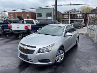 Used 2013 Chevrolet Cruze LT *LOW KM, BACKUP CAM, REMOTE START* for sale in Hamilton, ON