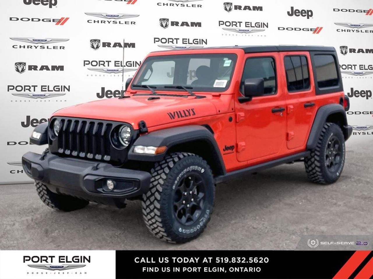 New 2023 Jeep Wrangler 4-Door Willys for sale in Port Elgin, ON