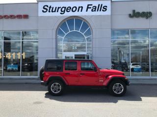 Used 2018 Jeep Wrangler Unlimited Sahara for sale in Sturgeon Falls, ON