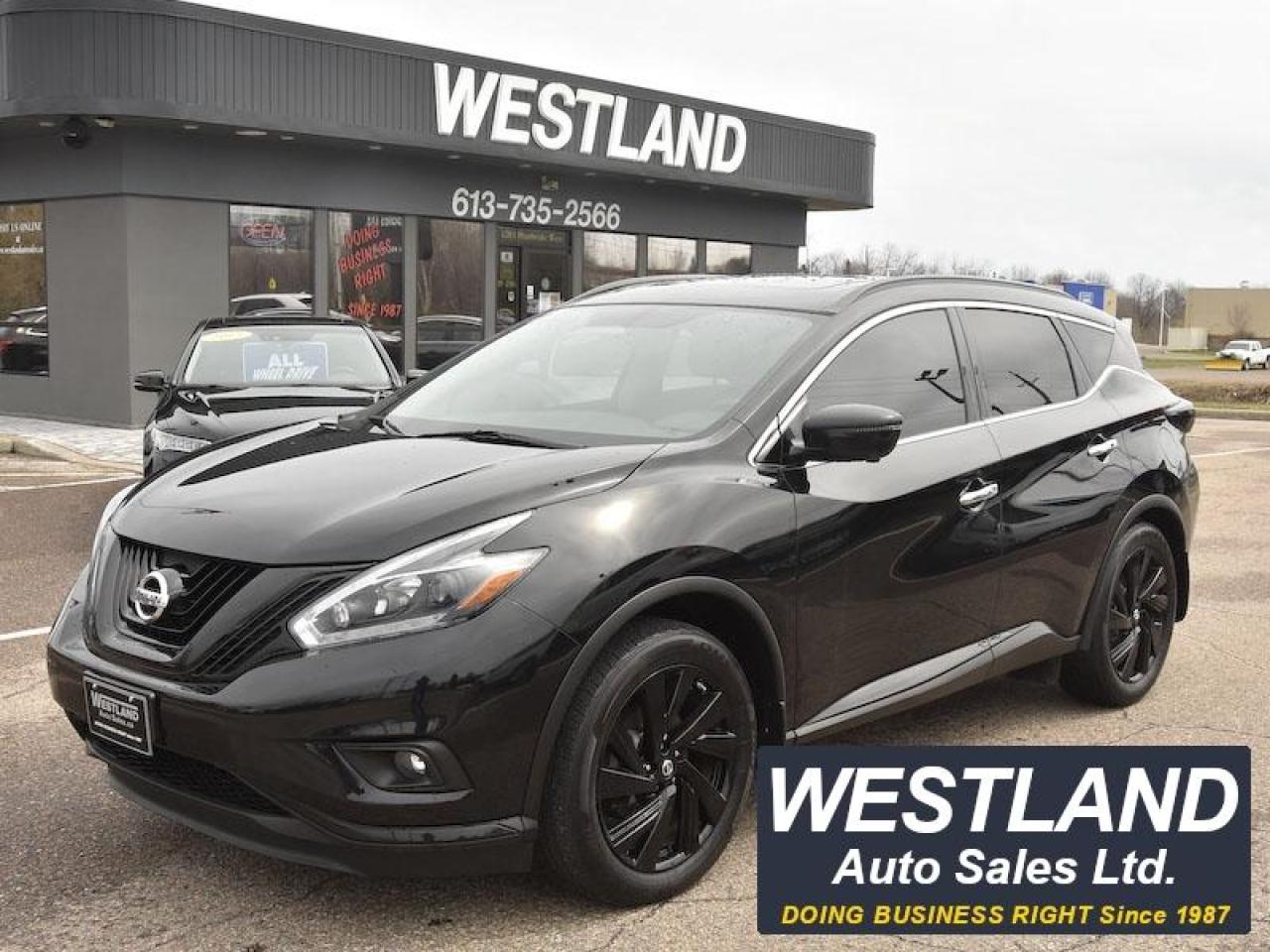 Used 2018 Nissan Murano SL Midnight Edition for sale in Pembroke, ON