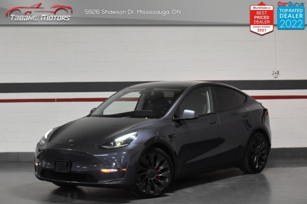 Used 2021 Tesla Model Y Performance  No Accident Dual Motor Autopilot Navigation Glass Roof for sale in Mississauga, ON