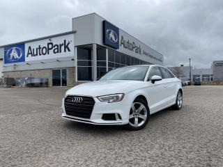 Used 2017 Audi A3 2.0T Komfort KOMFORT | SUNROOF | HEATED SEATS | CRUISE CONTROL | DUAL CLIMATE CONTROL | BLUETOOTH | POWER TRUNK for sale in Innisfil, ON