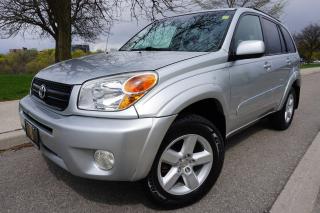 Used 2005 Toyota RAV4 1 OWNER / NO ACCIDENTS / 5SPD/ LEATHER/ NEW CLUTCH for sale in Etobicoke, ON